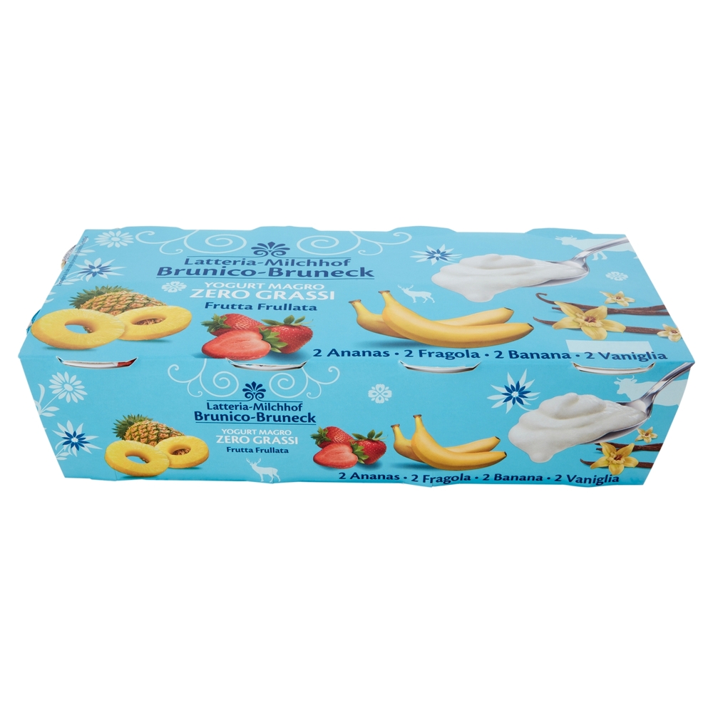 Yogurt Magro alla Frutta, 8x125 g